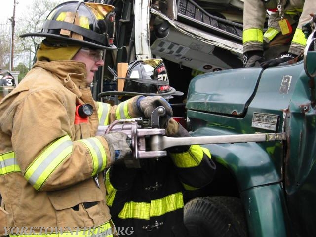  April 20, 2002 Extraction Drill with Gary Siegel