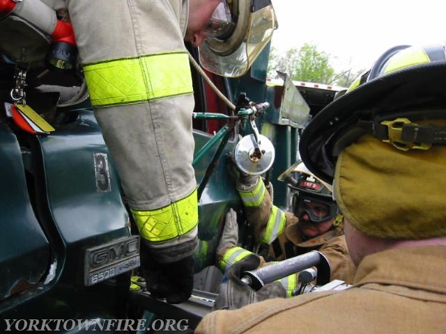  April 20, 2002 Extraction Drill with Gary Siegel