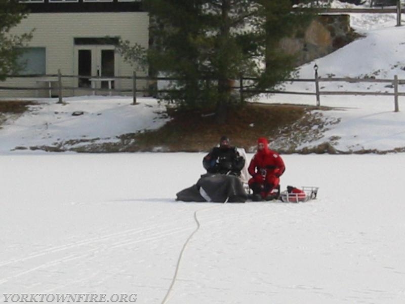2003 Ice Rescue Training with Somers FD