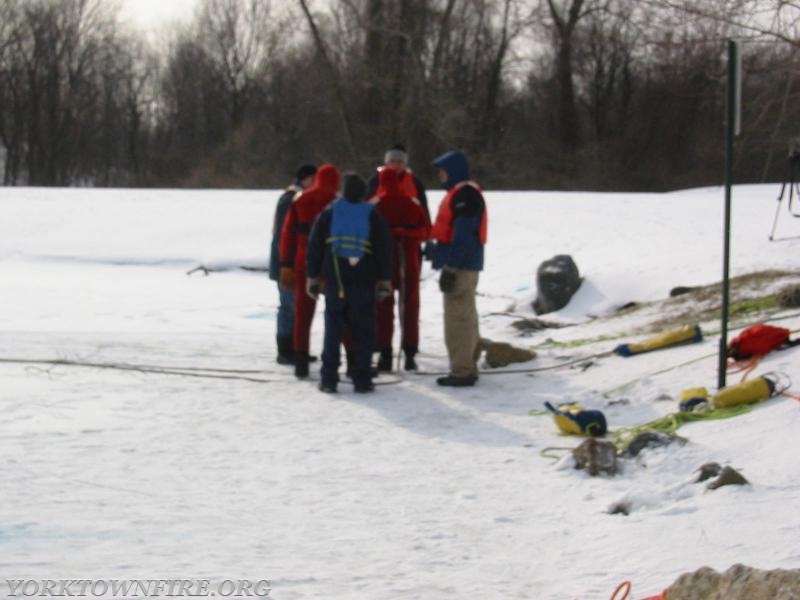 2003 Ice Rescue Training with Somers FD