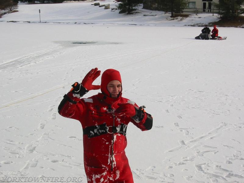 2003 Ice Rescue Training with Somers FD