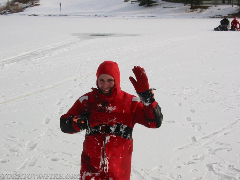 2003 Ice Rescue Training with Somers FD