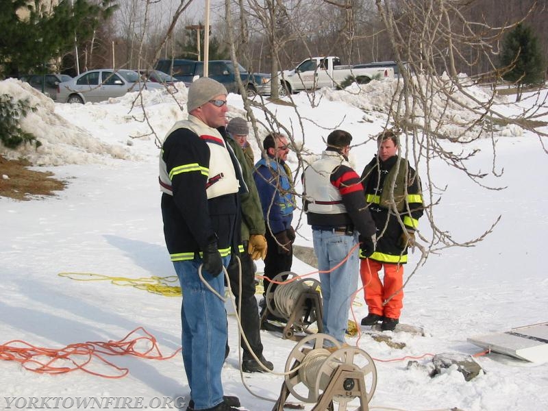 2003 Ice Rescue Training with Somers FD
