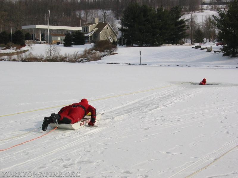 2003 Ice Rescue Training with Somers FD