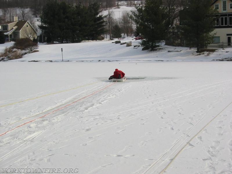 2003 Ice Rescue Training with Somers FD