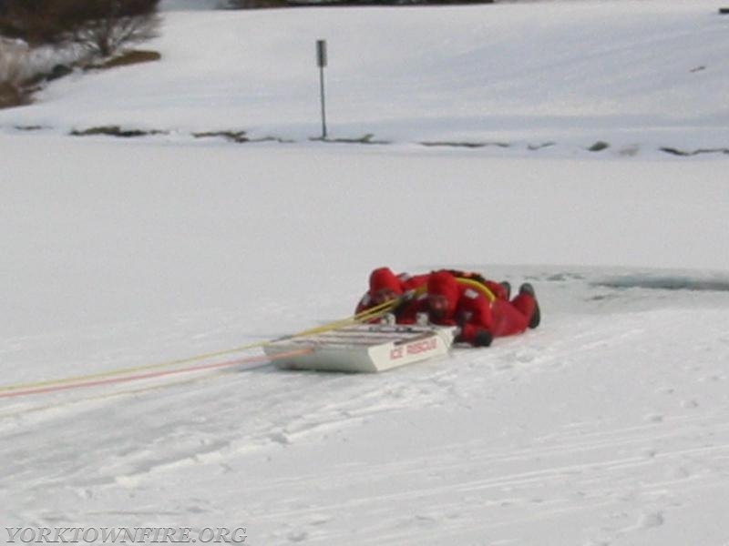 2003 Ice Rescue Training with Somers FD