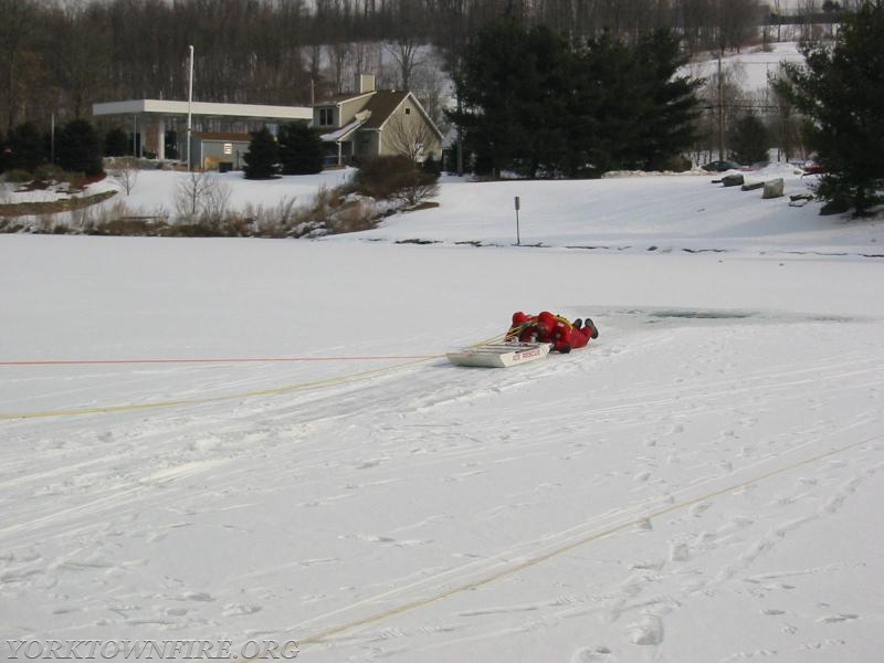 2003 Ice Rescue Training with Somers FD