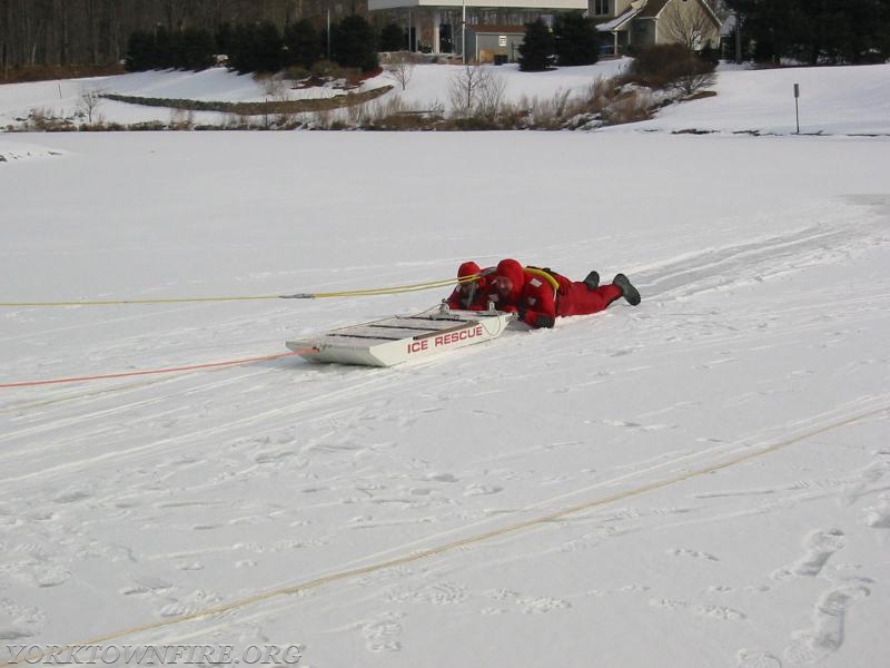 2003 Ice Rescue Training with Somers FD