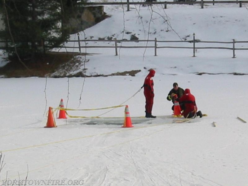 2003 Ice Rescue Training with Somers FD