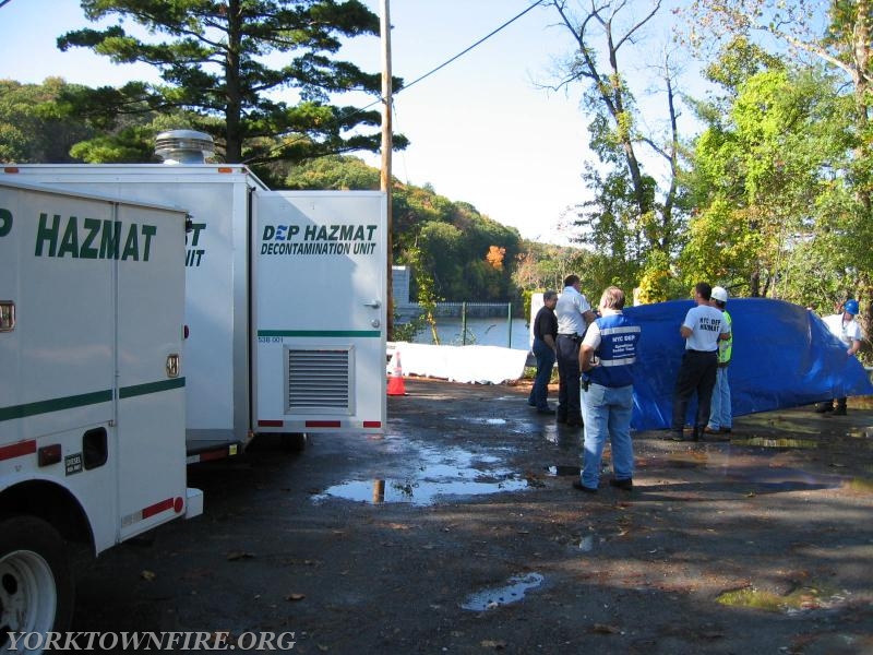 2007 New York City DEP CL2 leak Drill 