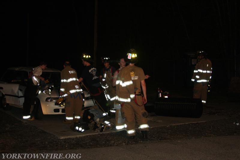 2008 Ladder Training Rear of Commerce St.  Fire House 