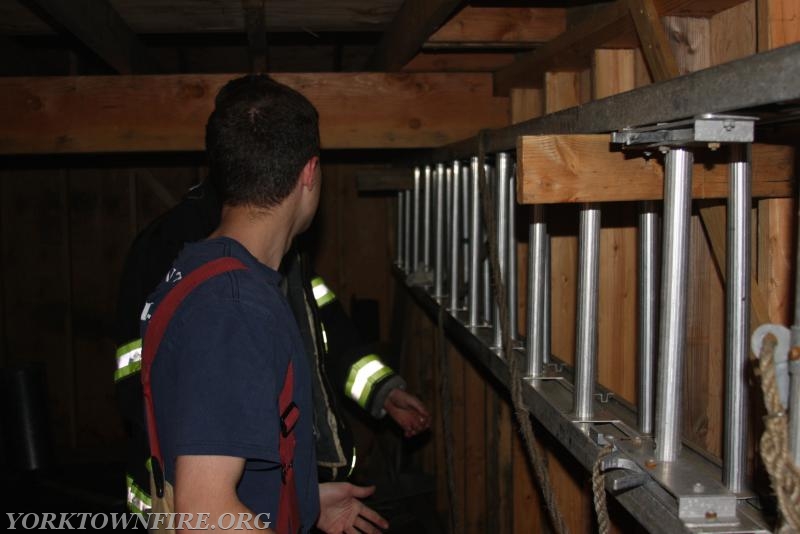 2008 Ladder Training Rear of Commerce St.  Fire House 