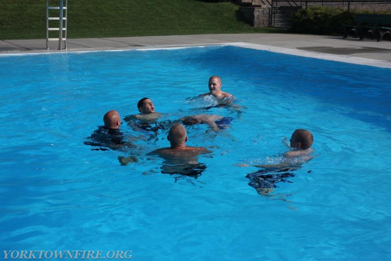 2008 Water Rescue Unit Swim test 