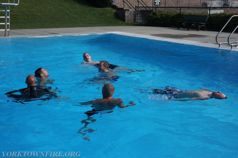 2008 Water Rescue Unit Swim test 