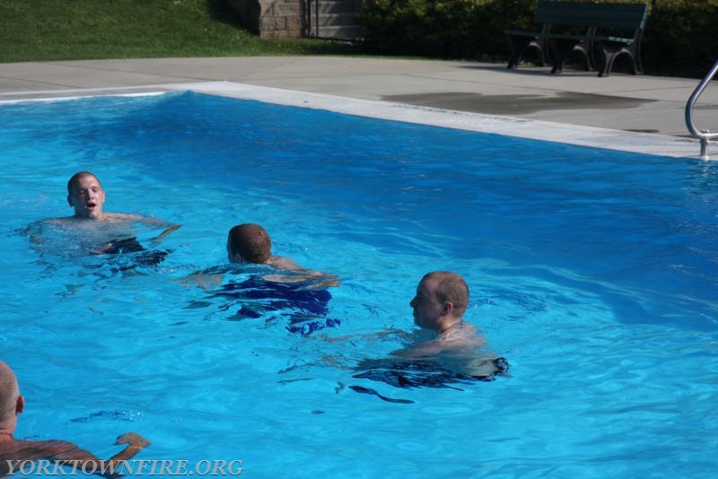 2008 Water Rescue Unit Swim test 