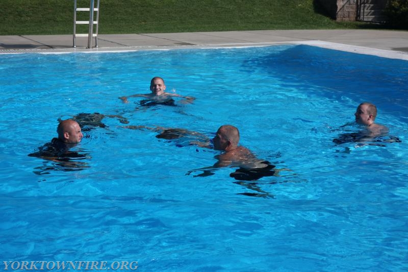 2008 Water Rescue Unit Swim test 