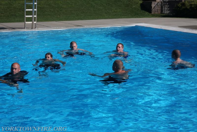 2008 Water Rescue Unit Swim test 