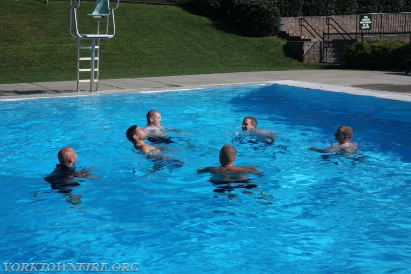 2008 Water Rescue Unit Swim test 