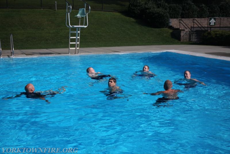 2008 Water Rescue Unit Swim test 