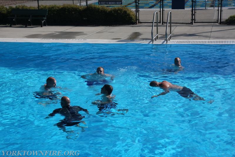 2008 Water Rescue Unit Swim test 