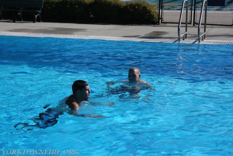 2008 Water Rescue Unit Swim test 