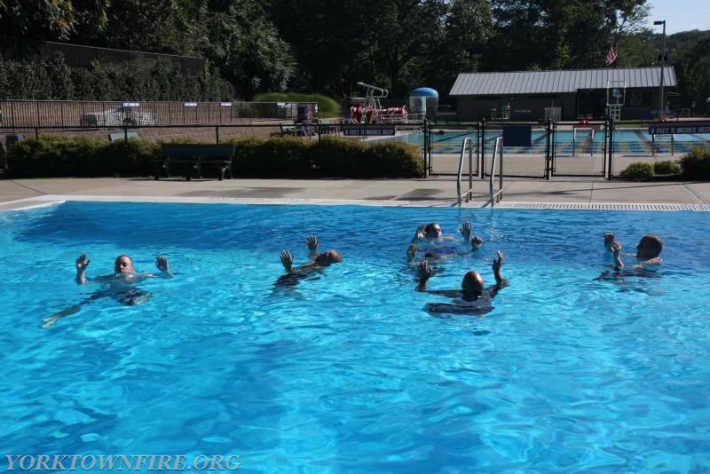 2008 Water Rescue Unit Swim test 