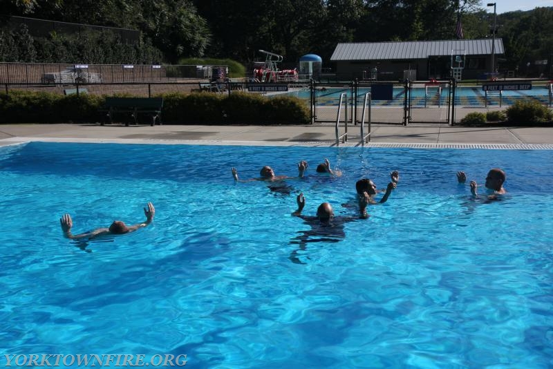 2008 Water Rescue Unit Swim test 