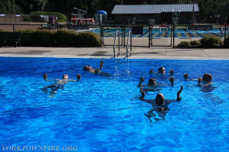 2008 Water Rescue Unit Swim test 
