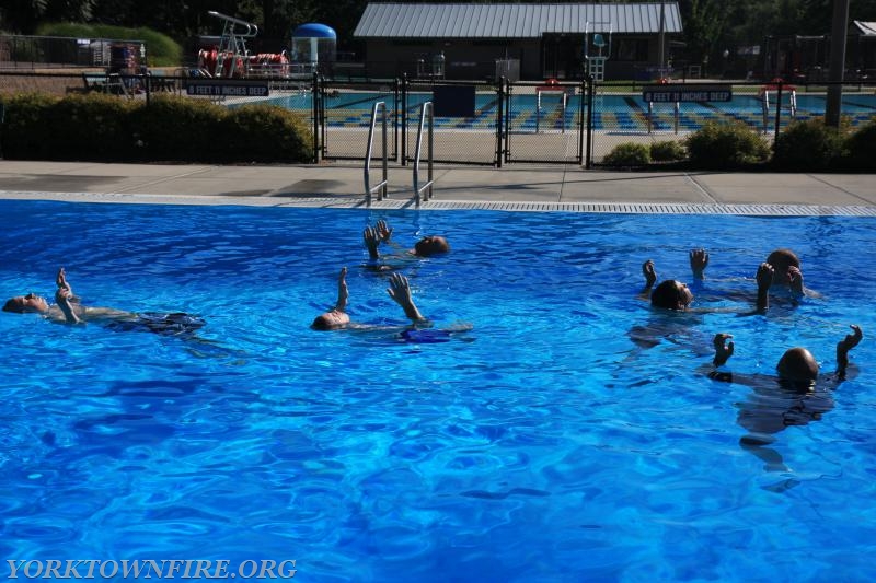 2008 Water Rescue Unit Swim test 