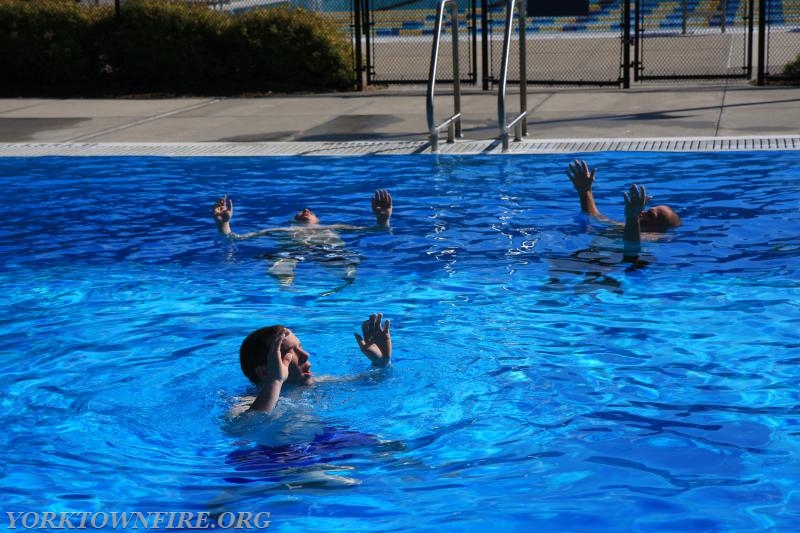 2008 Water Rescue Unit Swim test 