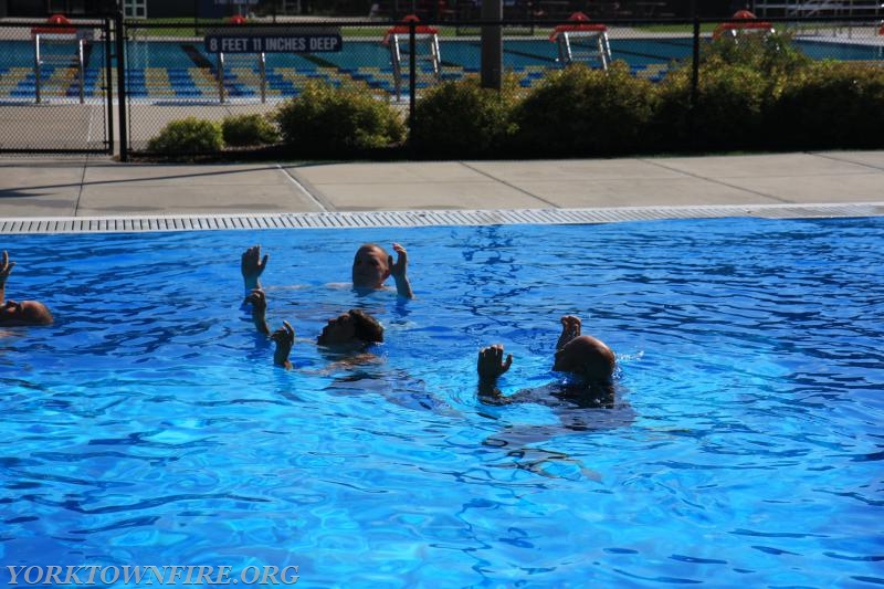2008 Water Rescue Unit Swim test 