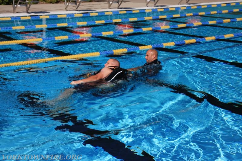 2008 Water Rescue Unit Swim test 