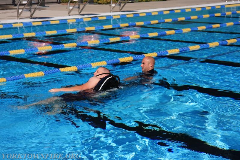 2008 Water Rescue Unit Swim test 