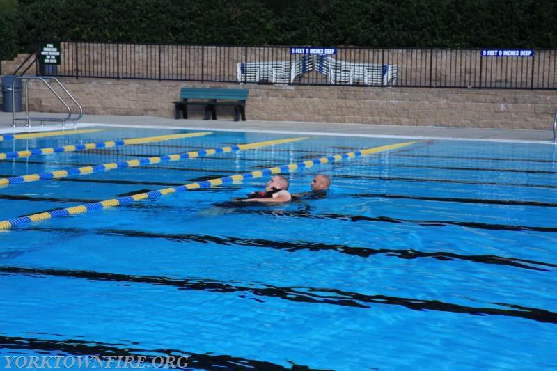 2008 Water Rescue Unit Swim test 
