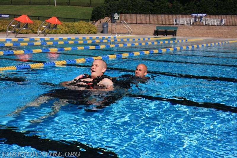2008 Water Rescue Unit Swim test 