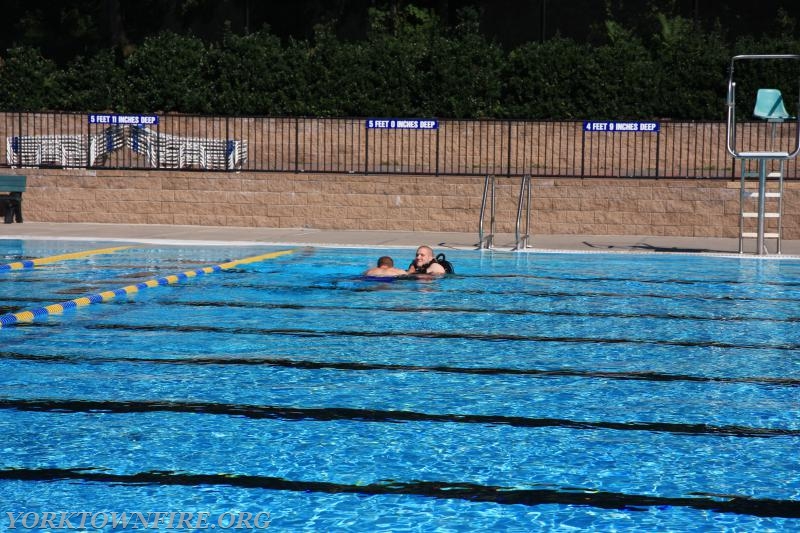 2008 Water Rescue Unit Swim test 