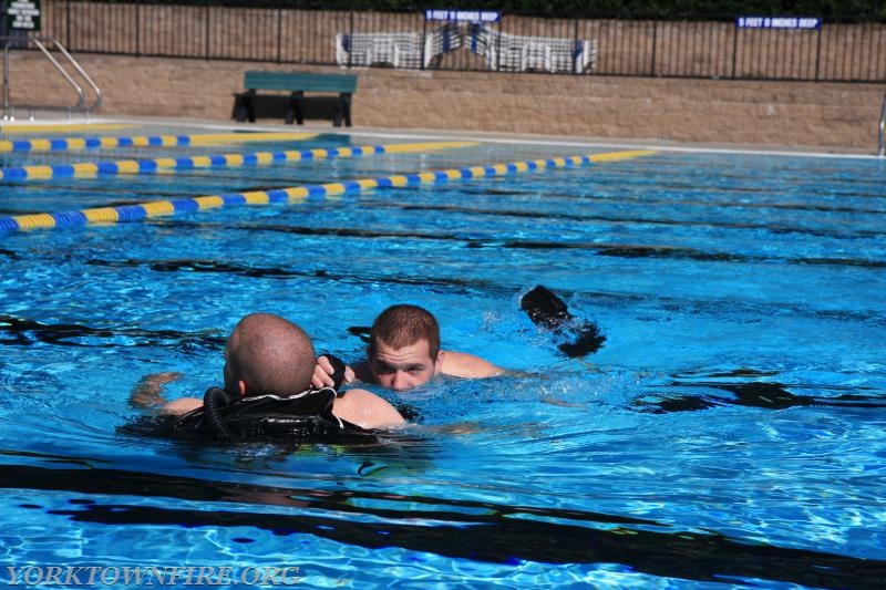 2008 Water Rescue Unit Swim test 