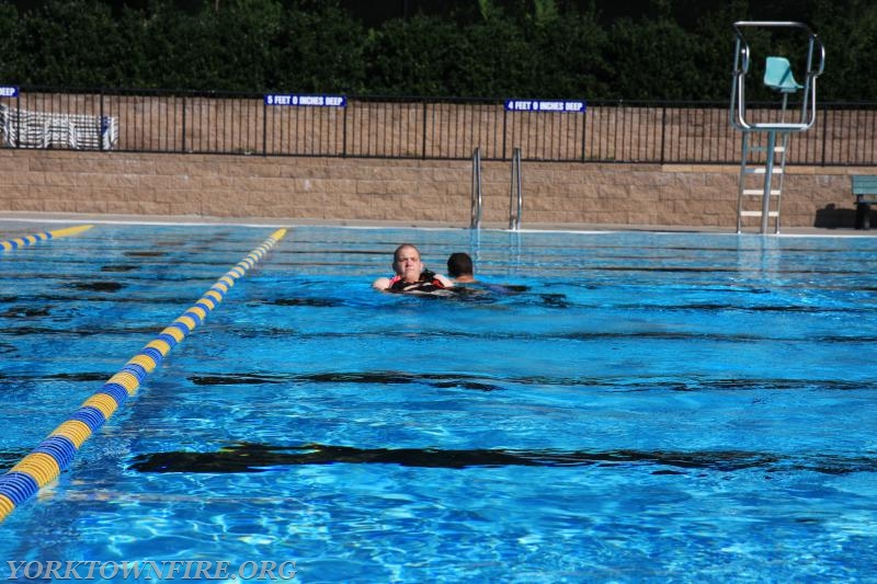 2008 Water Rescue Unit Swim test 
