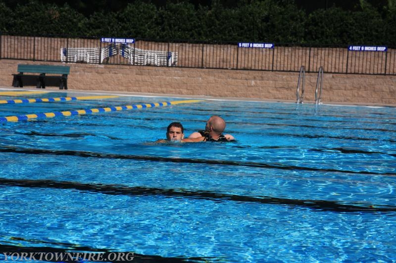2008 Water Rescue Unit Swim test 
