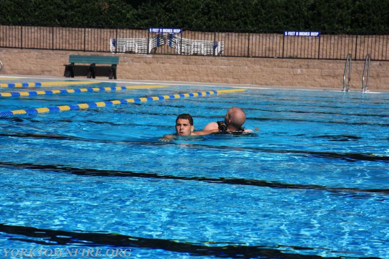 2008 Water Rescue Unit Swim test 
