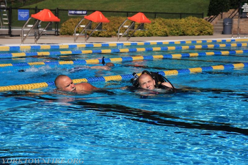 2008 Water Rescue Unit Swim test 
