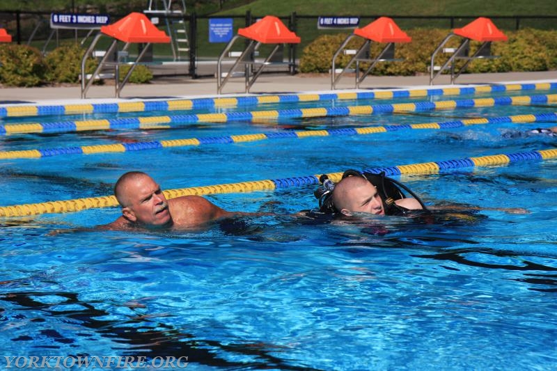 2008 Water Rescue Unit Swim test 