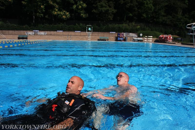 2008 Water Rescue Unit Swim test 